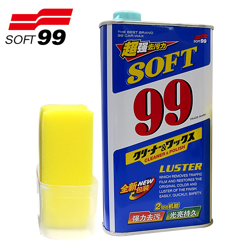 SOFT99光辉水蜡 液体蜡  99水蜡 汽车蜡 去污上光抛光车蜡养护蜡 - 图2