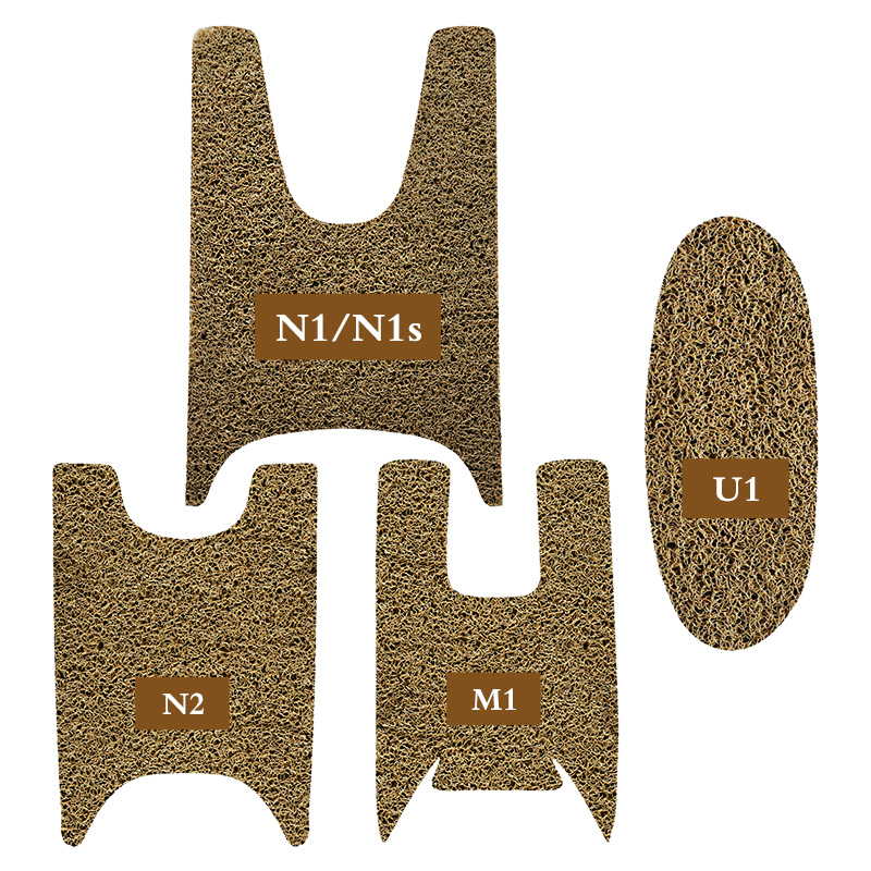适用于小牛电动车NPLAY/N1N1s/NQi/N2/M1/U1防水防滑踏板丝圈脚垫 - 图0