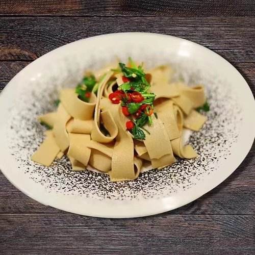 吴晓辉私房脆千张350g30包豆腐干丝豆腐酒店半成品私房菜火锅食材 - 图1