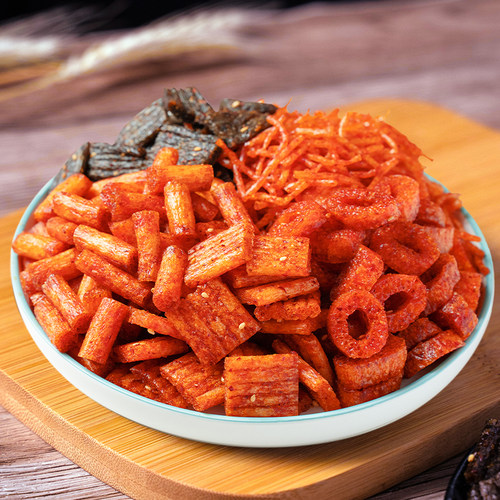 乡乡嘴辣条小包装零食混装麻辣条休闲食品童年小吃麻辣丝追剧解馋 - 图1