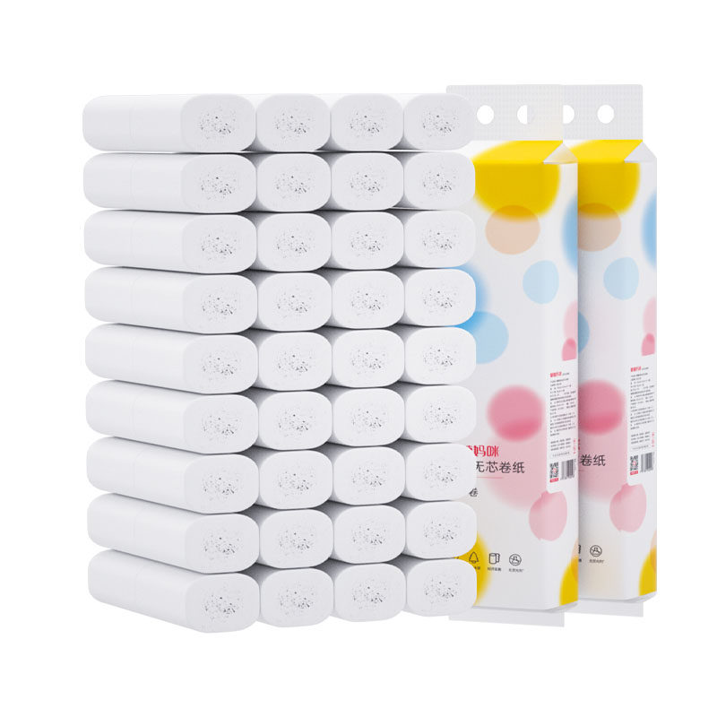 24卷家用实惠装整箱无芯厕所卷筒纸 糖糖妈咪卷筒纸