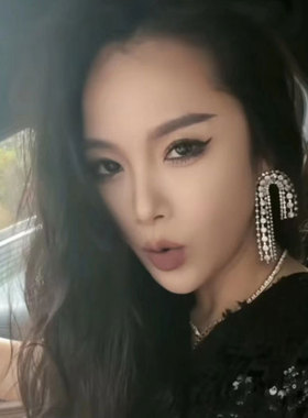 钰霏同款银针满钻几何形耳环女