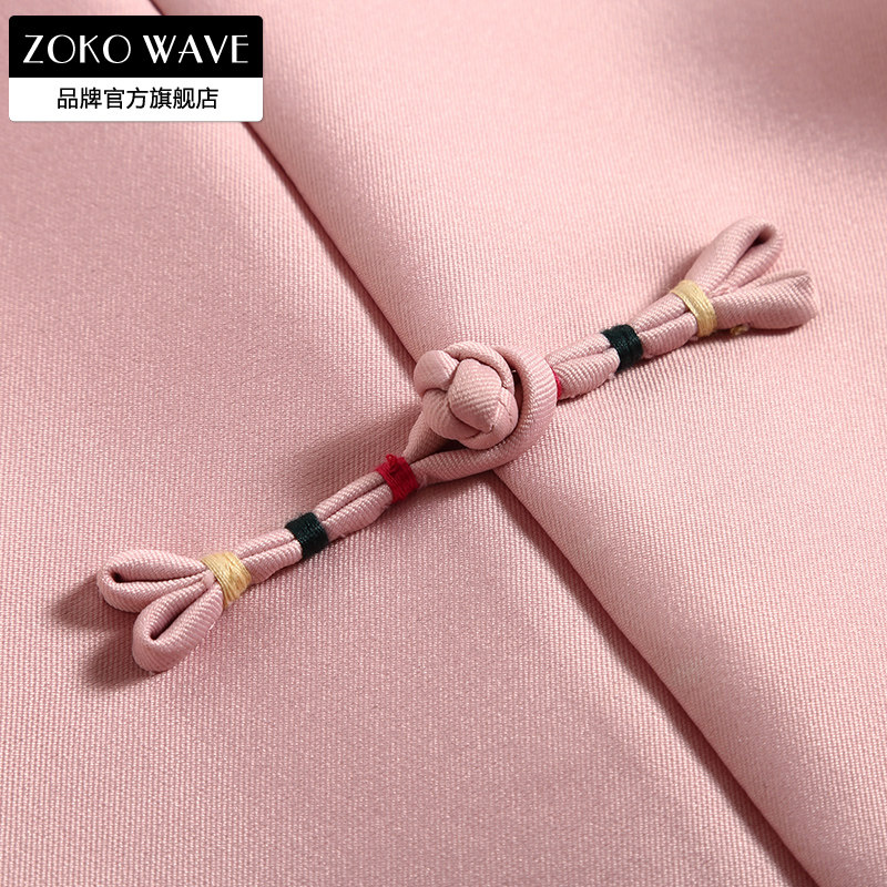 唐装中国风中年秋款风衣旗袍连衣裙 zokowave上衣