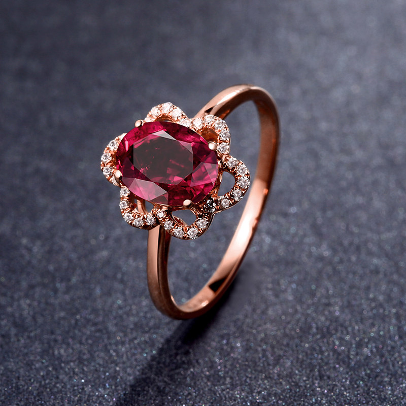 蜜安琪0.86 ~ 3.38 ct天然女戒指 蜜安琪珠宝手饰