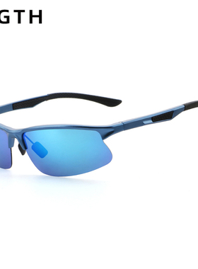 LIGTH铝镁太阳镜偏光墨镜男开车