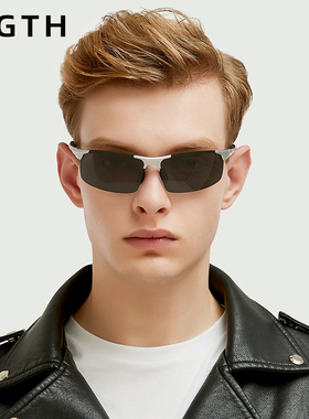 LIGTH偏光铝镁太阳镜男开车墨镜