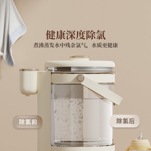 克莱特电热水瓶智能恒温电热水壶高硼硅玻璃自动烧水保温开水壶5L - 图2