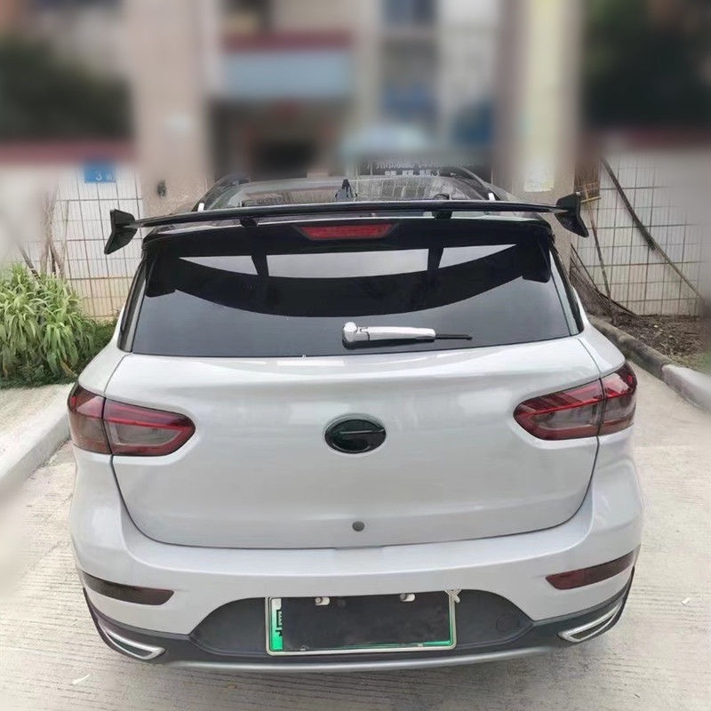 两厢车通用尾翼 2厢SUV改装通用加长款尾翼suv打孔车顶运动定风翼 - 图1