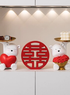【新婚贺礼佳选】甜蜜小熊托盘