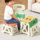 Household folding small table portable baby children's learning desk outdoor camping picnic plastic table and chairs