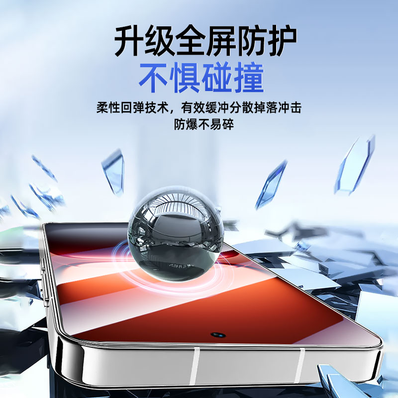 适用iQOO15手机膜iq13钢化膜ipoo12水凝软膜vivoiqoo11s全屏覆盖10/9全胶iq008防摔7爱酷3新款防窥膜iQOO贴膜 - 图3