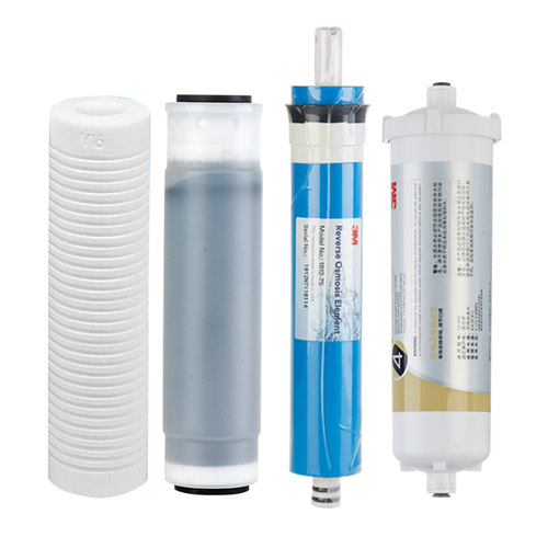 3M净水器RO反渗透纯水机智能款DRO75-AL/AH替换滤芯C1/C2/C3/C4 - 图0