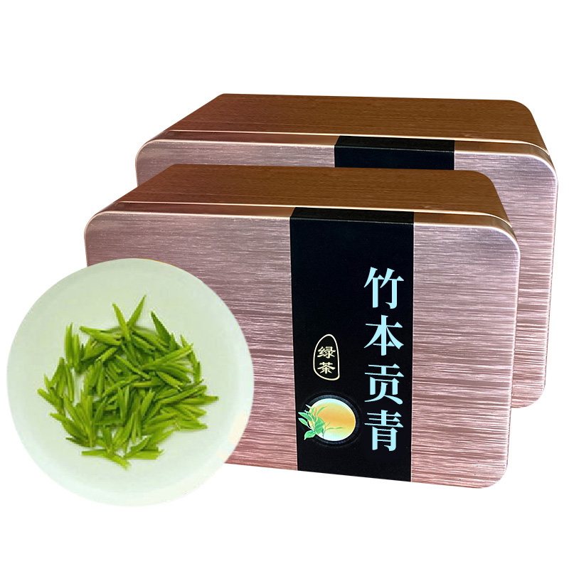 四川峨眉山雀舌绿茶 竹本堂茶叶 2023新茶明前嫩芽春茶 250g