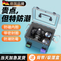 Camera Anti-Tide Box Drying Cabinet Lens Single Counter Containing Box Electronic Hygrometer Moisture-Proof Bag Professional Dust-Proof Dehumidification Sealed Case Desiccant Tea Nicom z30 Storage Box Moisture-Proof Cabinet Moisture-proof Bag