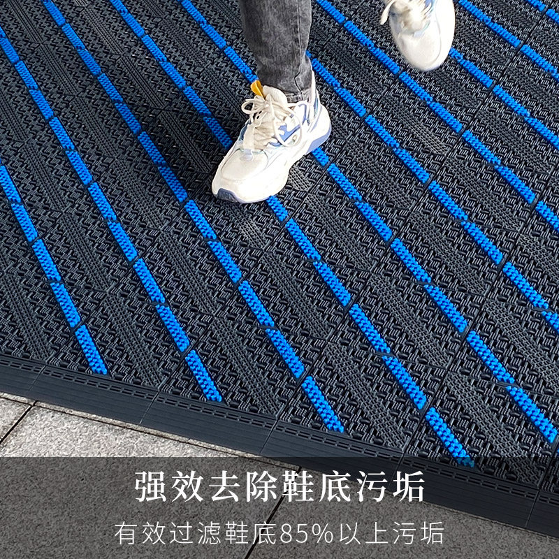 室外防滑拼接除尘地垫户外商用入户门门垫酒店大门口脚垫迎宾地毯_虎窝淘