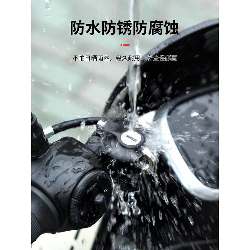 电动车头盔锁防盗防偷固定挂钩锁车多功能帽子锁,淘宝优惠券,粉丝福利购,淘宝优惠卷