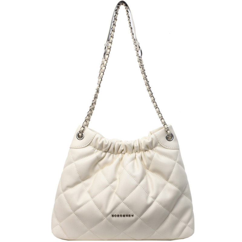 绣线软面小包包女2025新款时尚百搭链条单肩包垃圾袋包水桶包,淘宝优惠券,粉丝福利购,淘宝优惠卷