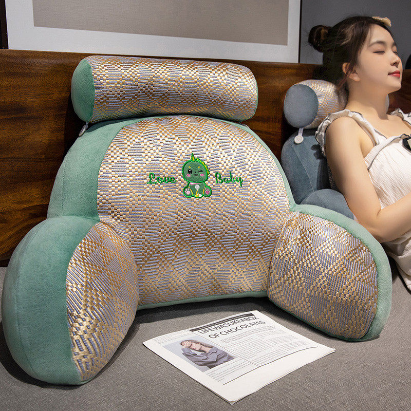 凉席床头靠背垫床上软包腰靠护腰枕学生躺着玩手机神器沙发靠背椅,淘宝优惠券,粉丝福利购,淘宝优惠卷