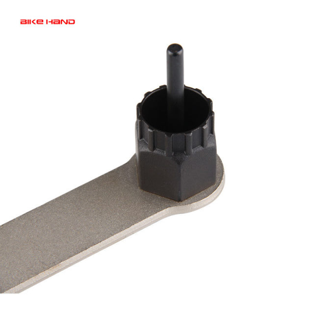 BIKE HAND Bicycle Fly Installation and Disassembly Tool Wrench Road Mountain Cable Flywheel Repair and Maintenance