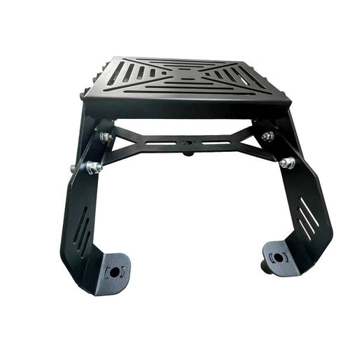 热销适用于click踏板车滑动移动尾架后备箱支架伸缩黑色活动尾箱 - 图0