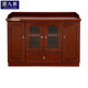 Tea cabinet storage cabinet office side cabinet Chinese paint sticker solid wood veneer office cabinet