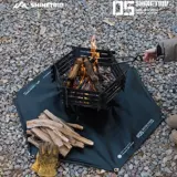 Shanqu Outdoor Camping Fireproof Clate Picnic Fire Isless Mat Silicone Высокотемпературные огнезащитные коврики.