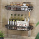 Kitchen rag rack hole-free storage rack sink supplies multi-function household drain storage hook rack