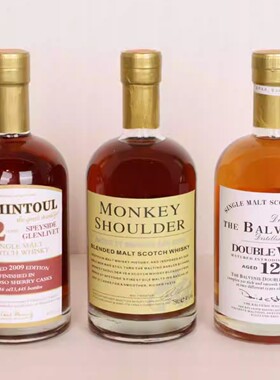 装饰酒仿真酒威士忌道具假酒瓶设计师样板间客厅酒柜吧台装饰摆件