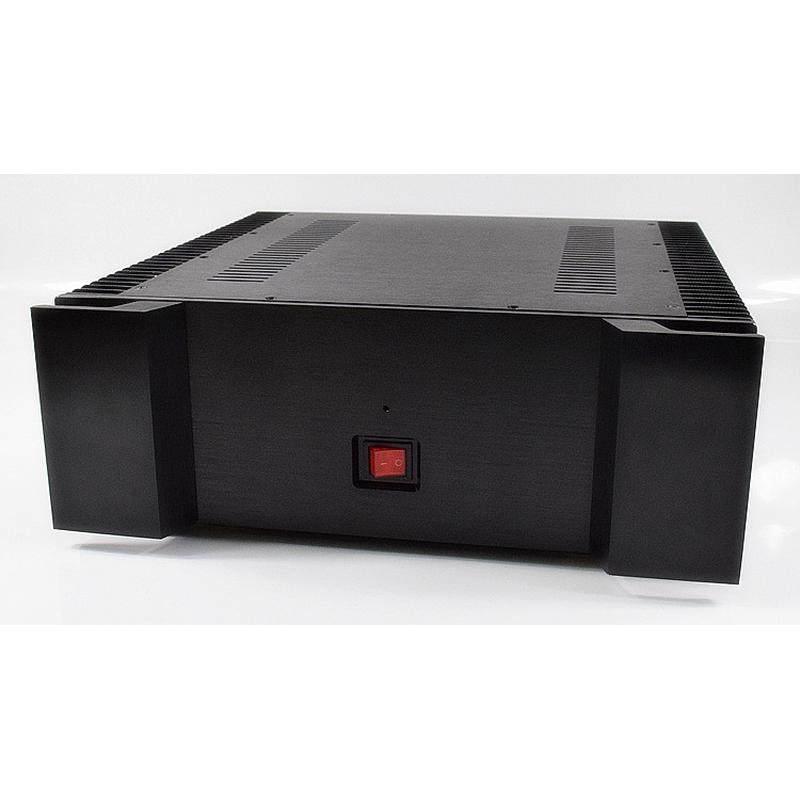 Hot selling cj-wa129 all-aluminum power amplifier chassis 430 wide 150 radiator rear class A with high luxury chassis