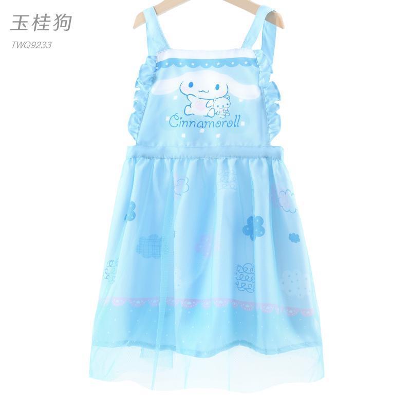 Children's bib, kindergarten waterproof, baby eating smock, dirty rice pocket, painting apron, smock, girl wearing clothes backwards