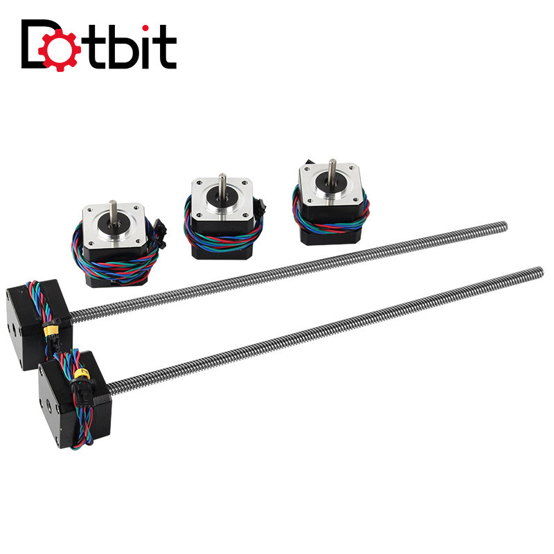 3D打印机配件Prusa i3 MK2/2S/3 42步进电机带梯形丝杆mini-rambo - 图1