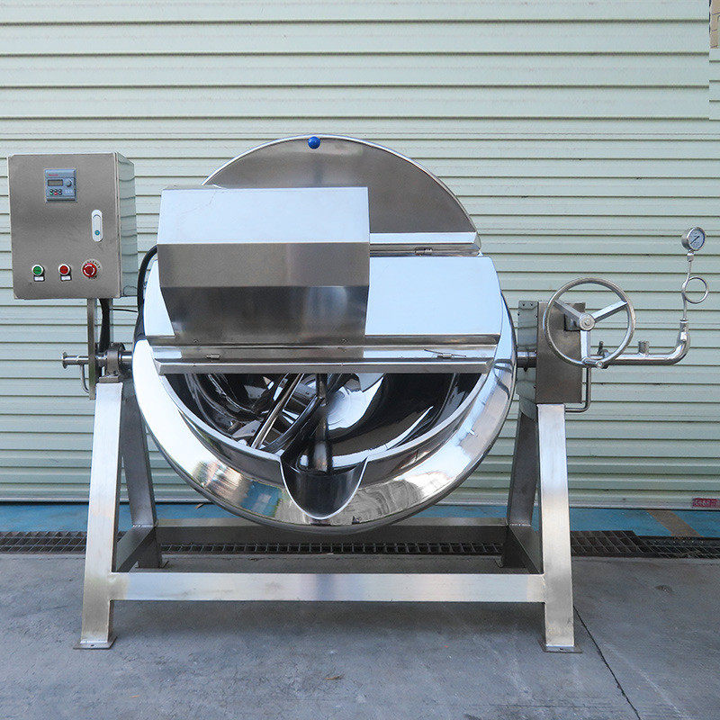 全镜面抛光蒸汽加热夹层炒锅 可倾式搅拌熬煮锅 不锈钢高温蒸煮锅,淘宝优惠券,粉丝福利购,淘宝优惠卷