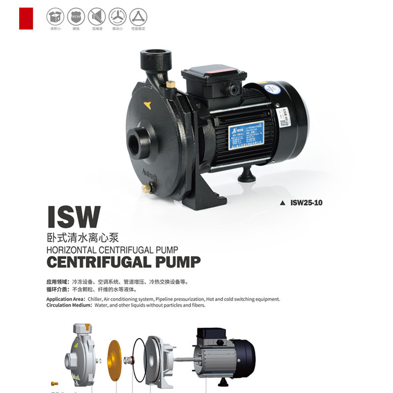 奥兰克CPS-05 10S 20不锈钢离心泵ISW25-05S增压泵IWS40-10清水泵 - 图1