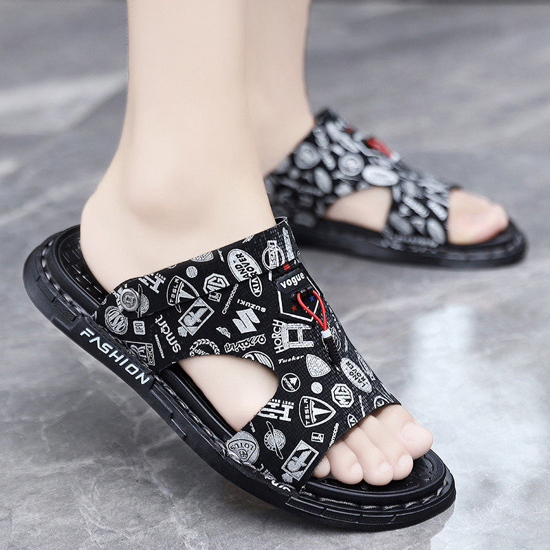 凉鞋男款外穿2022新款夏季潮流运动休闲开车凉拖沙滩两用室外拖鞋,淘宝优惠券,粉丝福利购,淘宝优惠卷