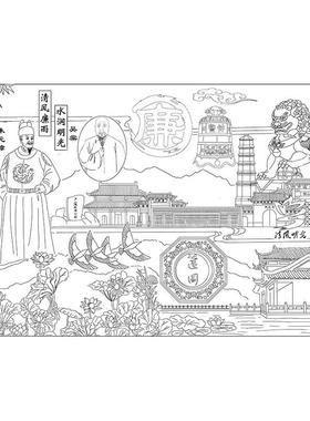 浮雕石雕60校园文化浮雕园林80cm玻璃钢青石砂岩石雕地雕壁画流水