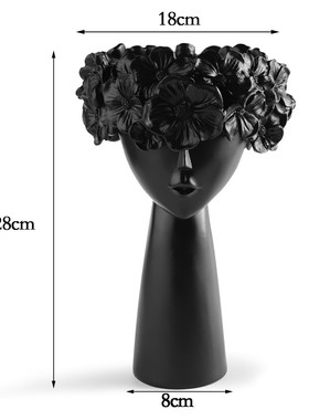 北欧装饰摆件客厅家居电视酒柜艺术品现代简约创意艺术多肉花盆