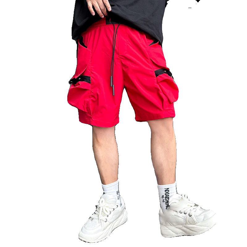 素搭夏季新款休闲五分裤男潮流时尚百搭高品质多口袋工装男,淘宝优惠券,粉丝福利购,淘宝优惠卷