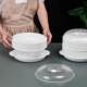 Special steamer for microwave oven rice heating container with lid plastic bowl fresh-keeping box steamed egg utensils thickened food grade