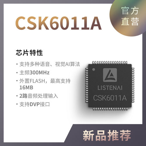 聆思CSK6系AI芯片提供大模型语音交互视觉识别SDK CSK6011A/6012 - 图3
