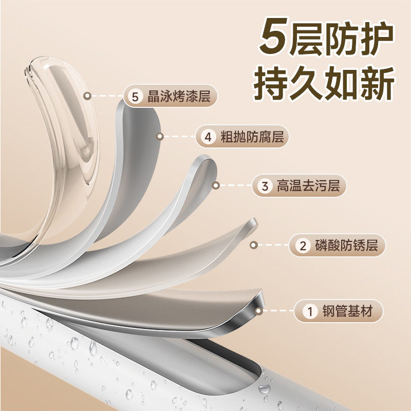 稳纳可折叠晾衣架落地阳台家用伸缩不占地晒衣架室内晒被子晾衣杆,淘宝优惠券,粉丝福利购,淘宝优惠卷