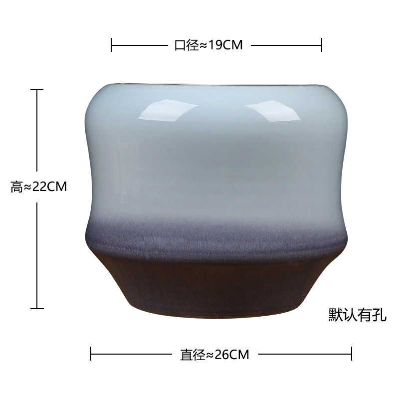 景德镇水培颜色釉陶瓷花瓶插花装饰摆件客厅玄关花卉绿植盆栽瓷盆,淘宝优惠券,粉丝福利购,淘宝优惠卷