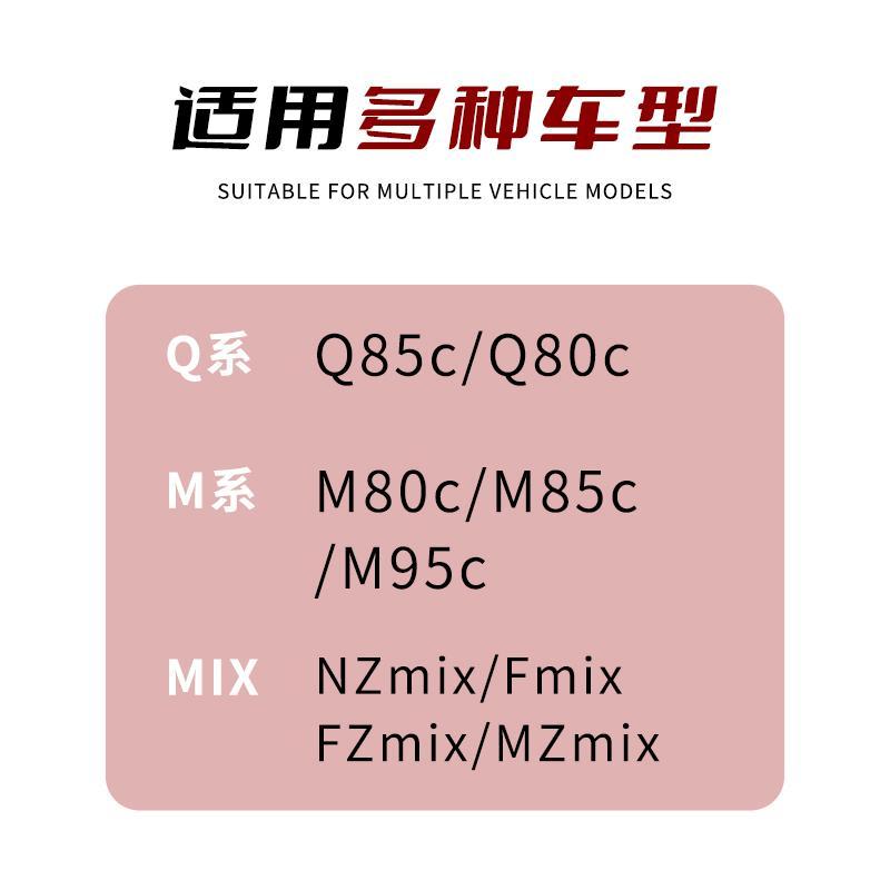 适用九号NZMIX/FZMIX/F30C电动车脚蹬M85M95/Q80C通用可折叠脚踏 - 图2