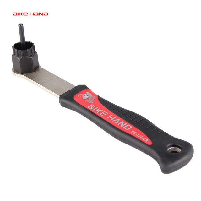 BIKE HAND Bicycle Fly Installation and Disassembly Tool Wrench Road Mountain Cable Flywheel Repair and Maintenance