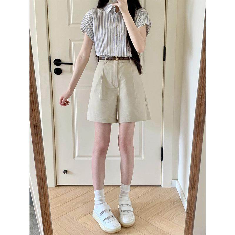 女夏薄款胖妹妹mm宽松显瘦阔腿五分中裤梨形身材,淘宝优惠券,粉丝福利购,淘宝优惠卷