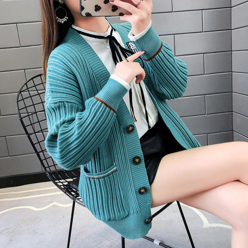 网红针织开衫二八月短外套新款毛衣 卓姿凤毛针织衫