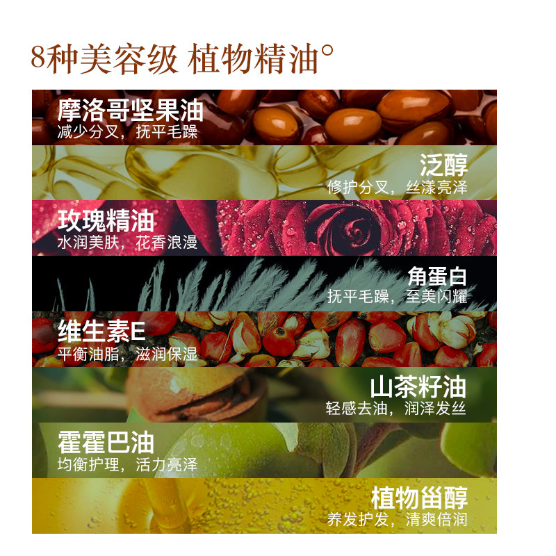 蜂花正品馥臻精油洗护套装护发素 蜂花居家日用洗护套装