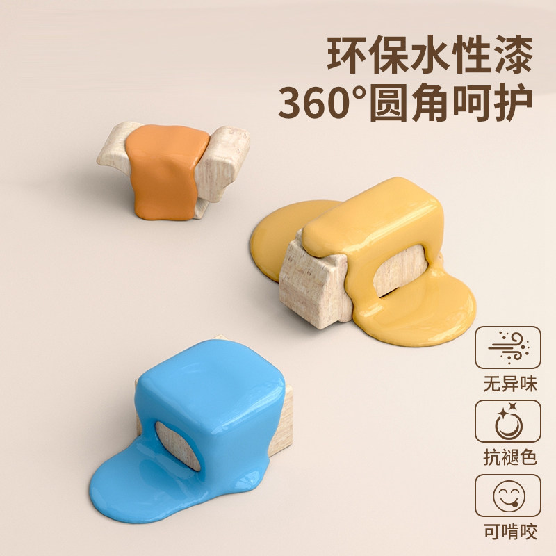 木头积木玩具益智婴儿拼装房子原木可啃咬实木宝宝木制儿童拼图,淘宝优惠券,粉丝福利购,淘宝优惠卷