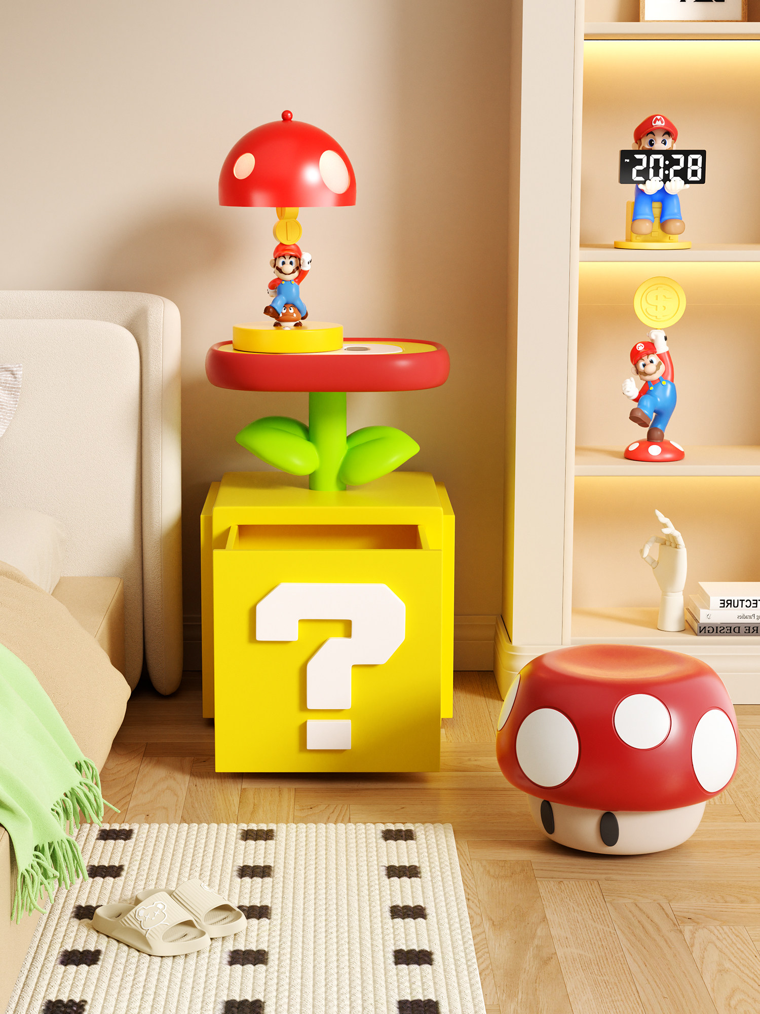 马里奥抽屉柜客厅摆件大型落地居家好物稀奇古怪的家具儿童房装饰,淘宝优惠券,粉丝福利购,淘宝优惠卷