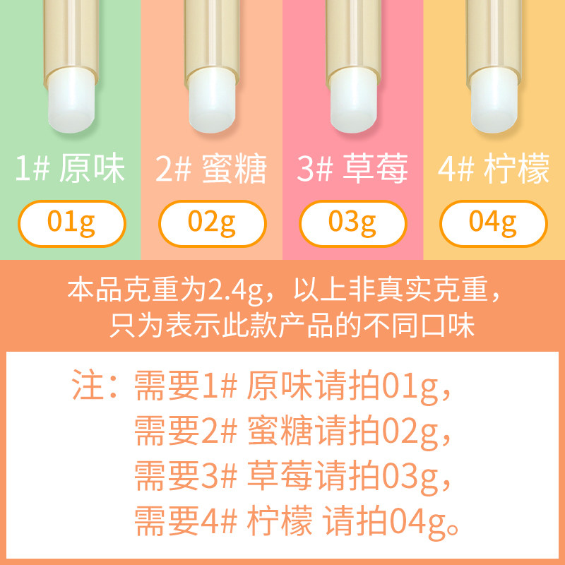 兰瑟保湿滋润防干裂唇部护理润唇膏 lansur兰瑟中晨润唇膏