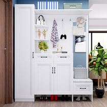 Door-entry door Entrance Hall Cabinet Xuan Guan Cabinet Partition Cabinet Modern Minimalist Shoes Cabinet Cloister Hood Cabinet Combination Multifunctional Lockers